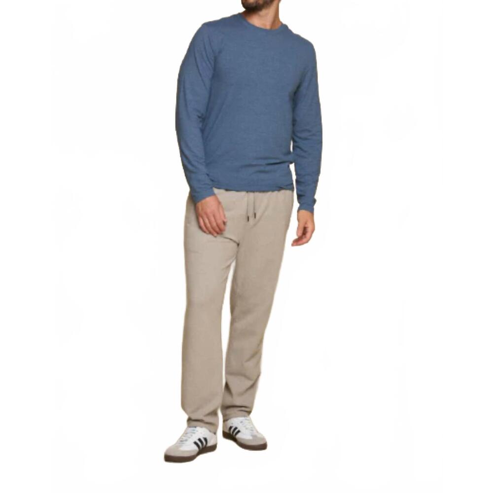 NEW FUNDAMENTAL COAST north shore long sleeve crew tee in sailor